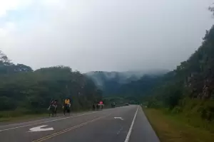 Por presencia de peregrinos a caballo, transitar con precaucin por RN 38