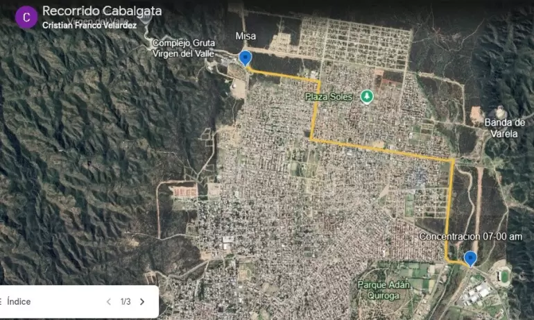 Los gauchos se preparan para honrar a la Virgen