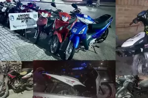 Operativo de seguridad: secuestran 23 motos