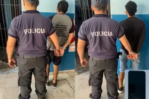 Atrapan a dos ladrones que le arrebataron el celular a un joven
