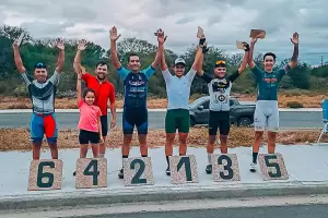 Calvimonte gana una nueva fecha del ciclismo de ruta