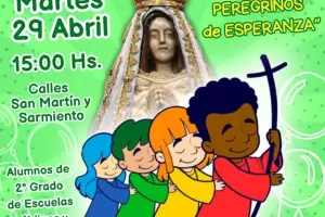 Maana se realiza la 3 Peregrinacin Mariana Infantil