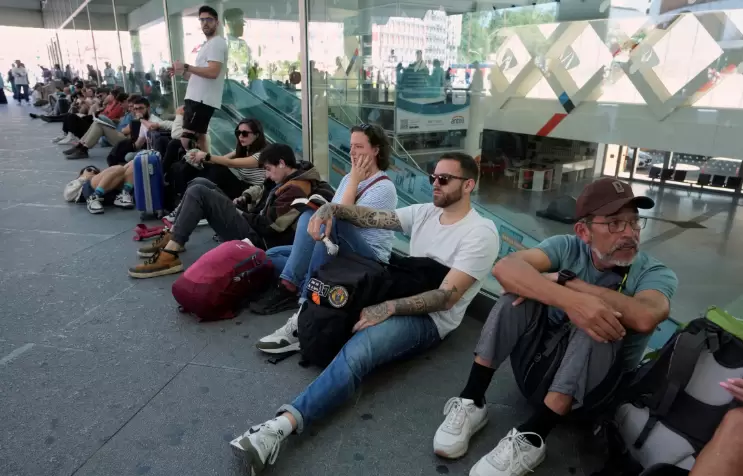 apag�n espa�a colapso