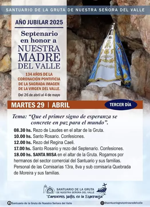 programa virgen martes