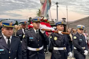 Una gran cantidad de fieles celebr a Jess de la Divina Misericordia