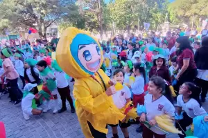 Cientos de nios homenajearon a la Virgen 
con la 3 Peregrinacin Mariana Infantil