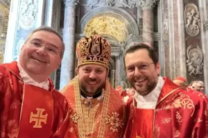 La "selfie cardenalicia" que se volvi viral y marca el rostro joven del cnclave