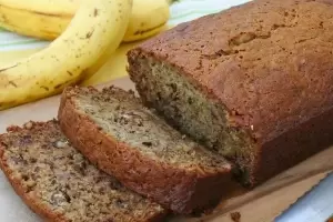 Sin harinas ni azcar: cmo hacer budn de banana con menos caloras