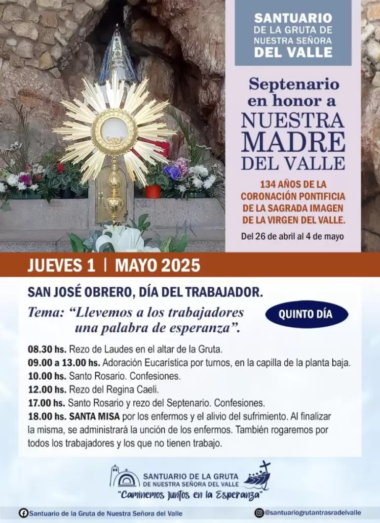 virgen programa jueves