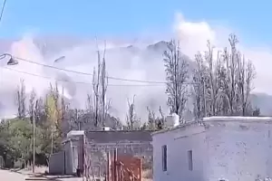 Impactante temblor en La Rioja provoc deslizamientos en la montaa