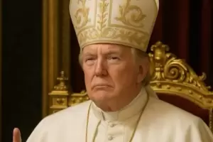 Trump genera polmica con una imagen suya como Papa y declar: "Nadie lo hara mejor que yo"