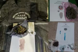 Operativos policiales contra el narcomenudeo en diferentes puntos de la provincia