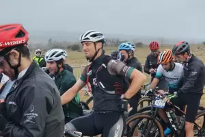 Scaloni compiti en el Desafo Ro Pinto junto a su cuerpo tcnico: las fotos