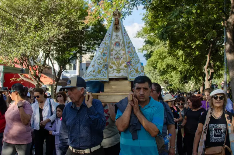 virgen del valle procesi�n abril 2025
