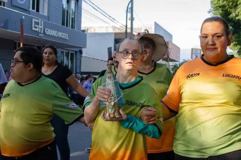 virgen del valle procesi�n abril 2025