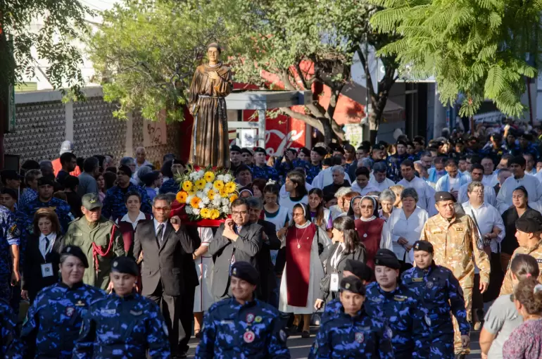 virgen del valle procesin abril 2025