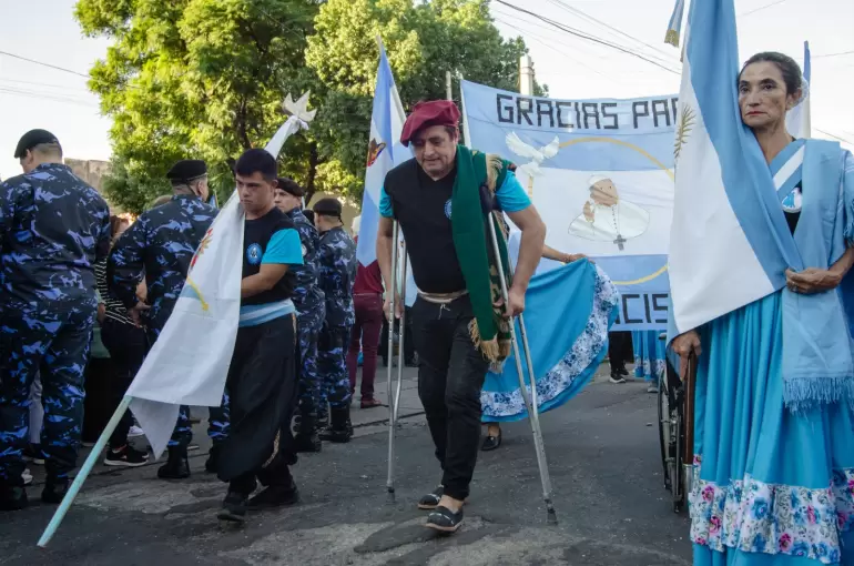 virgen del valle procesin abril 2025