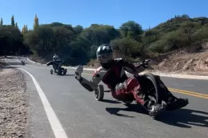 Adrenalina sobre ruedas: Andalgal fue sede del Desafo Argentino de Drift Trike