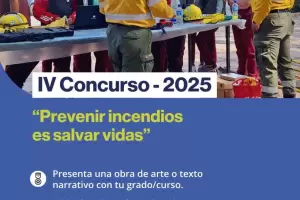 Se viene el IV Concurso "Prevenir incendios es salvar vidas"