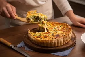 Una deliciosa opcin casera: tarta de zapallitos, nutritiva y fcil de preparar