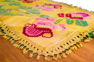 Belleza de manta: una emotiva donacin se sum al patrimonio provincial