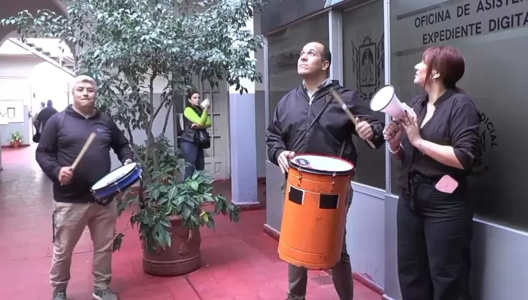 Empleados judiciales