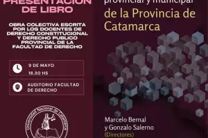 Presentan libro sobre Derecho Pblico Provincial y Municipal en Catamarca