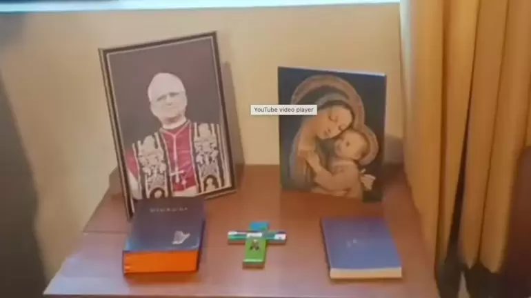 Papa Len XIV cuando era obispo en Per