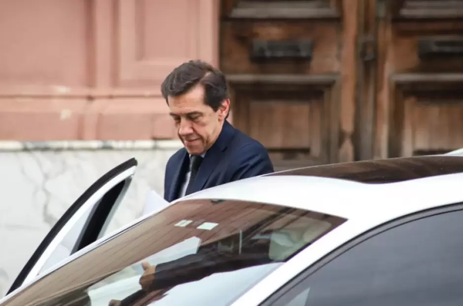 El gobernador Carlos Sadir.