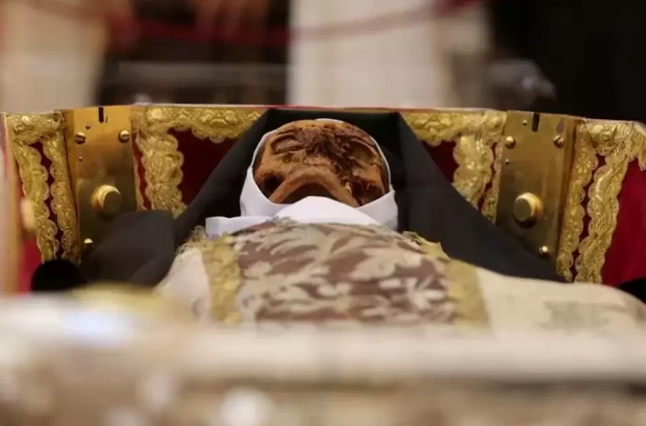 Santa Teresa de Jess se presenta incorrupta