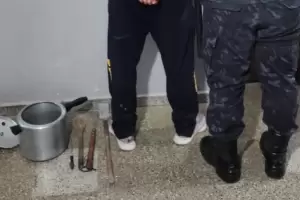 Lo atraparon por robar una olla de una vivienda