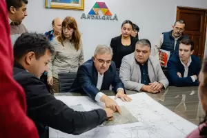 La Provincia avanza en pavimentacin, fibra ptica y obras hdricas en Andalgal