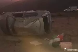 Siniestro vial fatal: una mujer perdi la vida tras el vuelco de un automvil