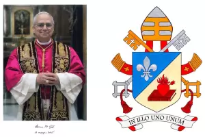 Oficializan el significado del escudo pontificio de Len XIV