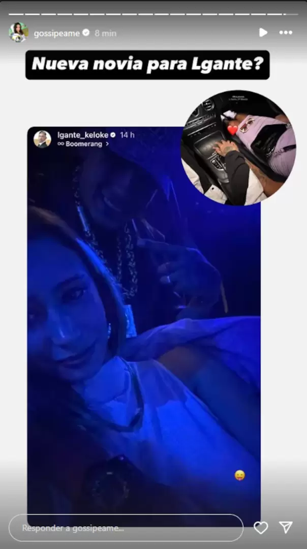 L-Gante y su nuevo amor