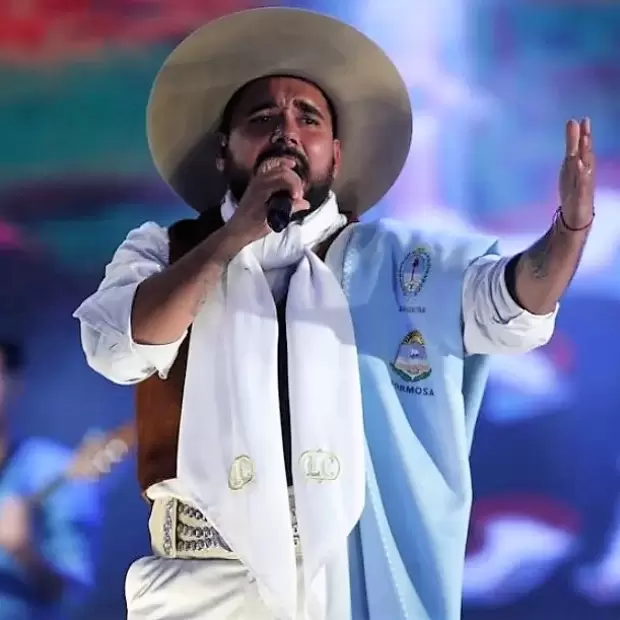 El folklore suma a L�zaro Caballero al Escenario Mayor de la Fiesta del Poncho
