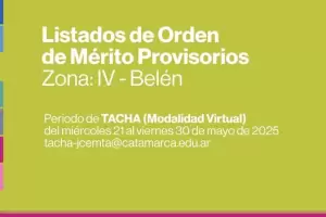 LOM Provisorio y Perodo de Tacha para zona IV: los detalles