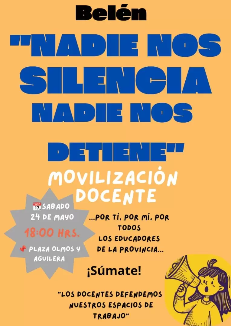 docentes autoconvocados belen