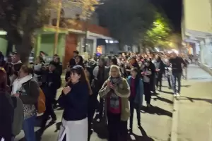 Docentes de Santa Mara se movilizaron en reclamo de soluciones