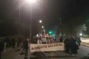 Estudiantes del ISAC se manifestaron en contra del nuevo rgimen de coberturas