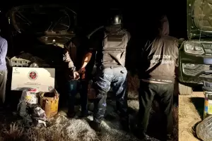 Dos detenidos y secuestro de ms de 5 kilos de marihuana en Valle Viejo