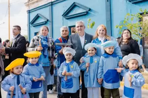 Jalil anunci la inauguracin del nuevo IES en el aniversario 140 de Chumbicha