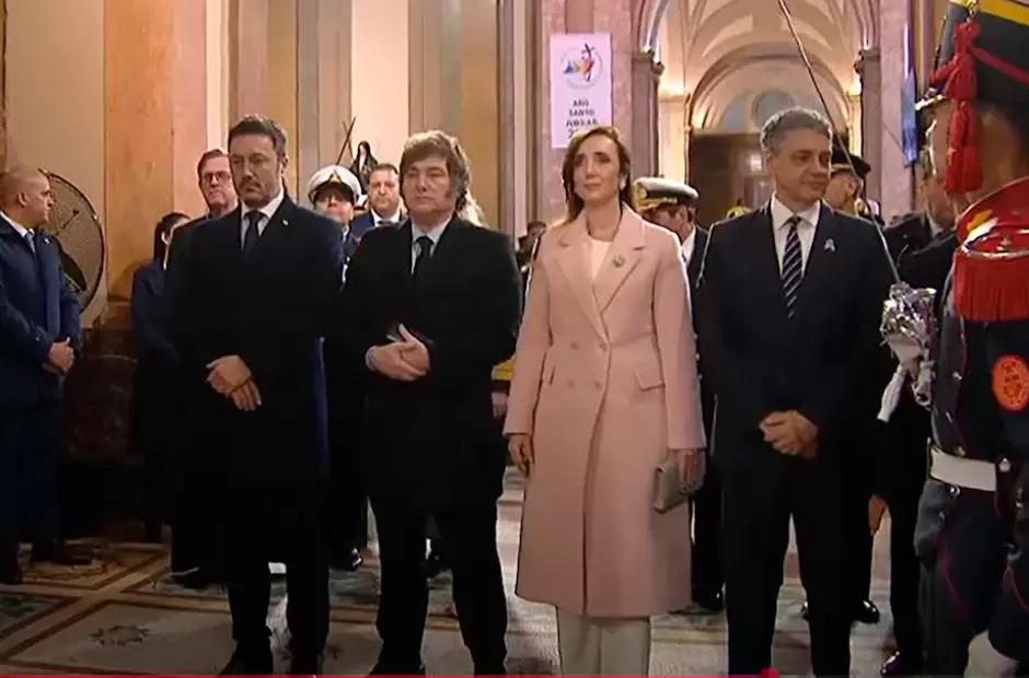 Milei y Villarruel juntos pero separados