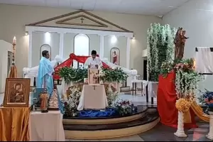 El seminarista Carlos Bazn realiz su profesin de fe