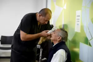Campaa contra el glaucoma: atendieron a 300 pacientes en Capital