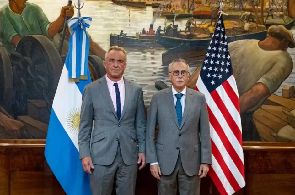 Robert F. Kennedy Jr y Mario Lugones