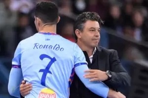 La reaccin de Gallardo sobre si River intentar incorporar a Cristiano Ronaldo