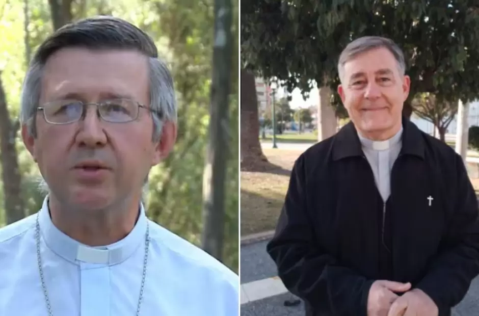 Mons. Alejandro Pablo Benna y Mons. Ral Martn