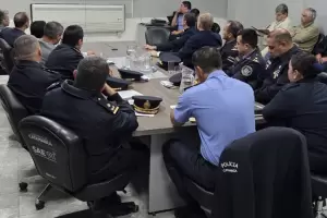 Reunin institucional entre el Ministerio Pblico Fiscal y la Polica