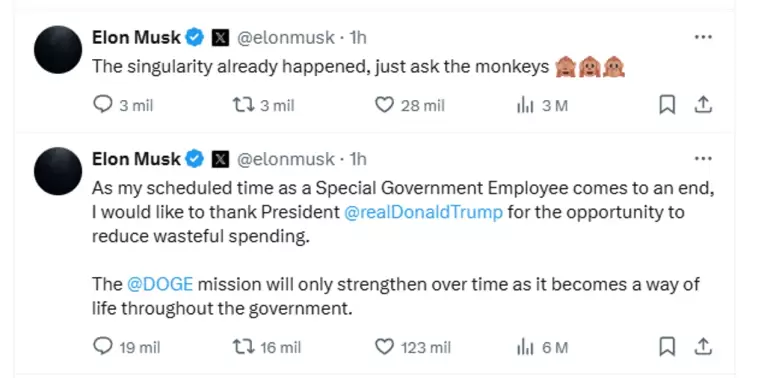 musk renuncia